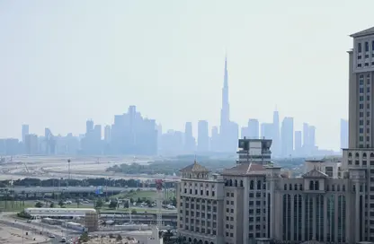 شقة - 2 غرف نوم - 3 حمامات للايجار في حديقة الوليد 1 - حديقة الوليد - الجداف - دبي