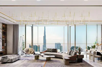 شقة - غرفة نوم - 2 حمامات للبيع في اكسكوزيت ليفينج ريزيدنسز - برج خليفة - وسط مدينة دبي - دبي