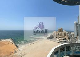 Water View image for: Apartment - 1 bedroom - 2 bathrooms for rent in Ajman Corniche Residences - Ajman Corniche Road - Ajman, Image 1