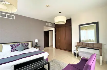 شقة - 2 غرف نوم - 3 حمامات للايجار في برج نسيمه - شارع الشيخ زايد - دبي