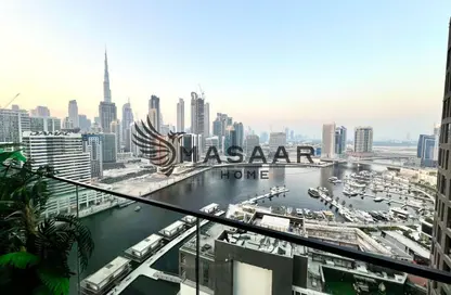 شقة - غرفة نوم - 2 حمامات للايجار في بن غاطي كانال - الخليج التجاري - دبي