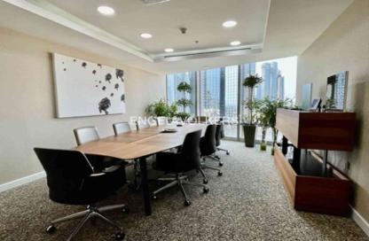 Office Space - Studio - 1 Bathroom for rent in South Tower - Emirates Financial Towers - DIFC - Dubai