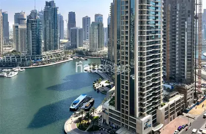 Water View image for: Apartment - 1 Bedroom - 2 Bathrooms for sale in Cayan Tower - Dubai Marina - Dubai, Image 1