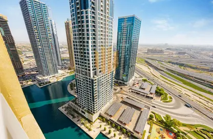 شقة - 1 حمام للايجار في ليك فيو - (JLT) مجمع B - أبراج بحيرة الجميرا - دبي