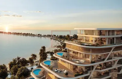 Apartment - 3 Bedrooms - 4 Bathrooms for sale in Jacob  and  Co. Beachfront Living - AlJurf - Ghantoot - Abu Dhabi