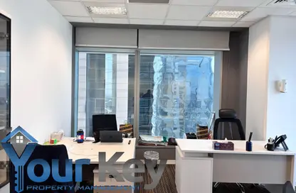 Office Space - Studio - 1 Bathroom for rent in Conrad Commercial Tower - Sheikh Zayed Road - Dubai
