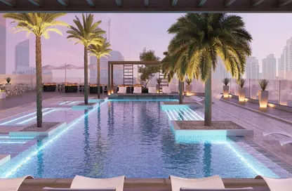 Apartment - 2 Bedrooms - 3 Bathrooms for sale in Jade Tower - Majan - Dubai Land - Dubai