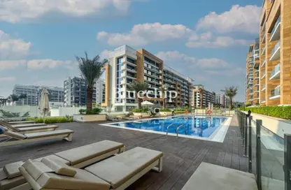 Apartment - Studio - 1 Bathroom for rent in AZIZI Riviera 9 - Meydan One - Meydan - Dubai