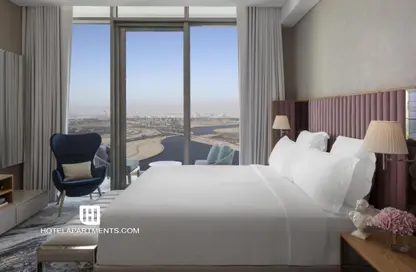Hotel  and  Hotel Apartment - 1 Bedroom - 2 Bathrooms for rent in SLS Dubai Hotel  and  Residences - Business Bay - Dubai