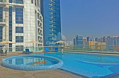 Pool image for: Hotel  and  Hotel Apartment - 2 Bedrooms - 2 Bathrooms for rent in Meera MAAM Residence - Corniche Road - Abu Dhabi, Image 1