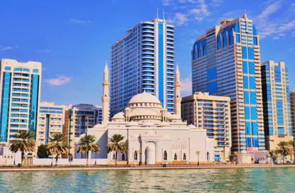 عمارة بالكامل - استوديو - 8 حمامات للبيع في الرميلة - عجمان