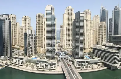 شقة - 3 غرف نوم - 5 حمامات للايجار في المجرة  1 - المجرة - دبي مارينا - دبي