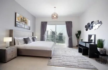 Apartment - 1 Bathroom for rent in AG Tower - Business Bay - Dubai