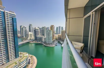 النزل و الشقق الفندقية - غرفة نوم - 1 حمام للايجار في إنتركونتيننتال دبي مارينا - دبي مارينا - دبي
