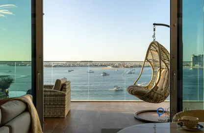 Apartment - 3 Bedrooms - 3 Bathrooms for rent in Beach Isle - EMAAR Beachfront - Dubai Harbour - Dubai