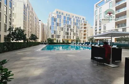 Pool image for: Apartment - 1 Bathroom for rent in Souks Retail - Al Mamsha - Muwaileh - Sharjah, Image 1