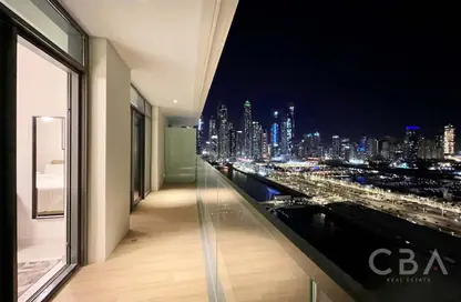 Apartment - 1 Bedroom - 1 Bathroom for rent in Marina Vista - EMAAR Beachfront - Dubai Harbour - Dubai