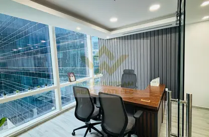 Business Centre - Studio - 3 Bathrooms for rent in Tamani Art Tower - Business Bay - Dubai