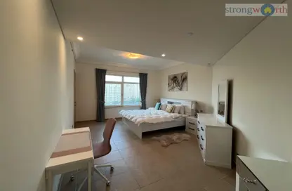 Apartment - 3 Bedrooms - 3 Bathrooms for rent in Abu Keibal - Shoreline Apartments - Palm Jumeirah - Dubai