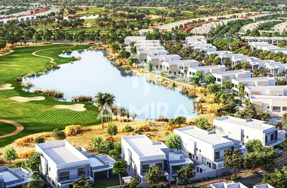 Water View image for: Villa - 4 Bedrooms - 5 Bathrooms for sale in The Dahlias - Yas Acres - Yas Island - Abu Dhabi, Image 1