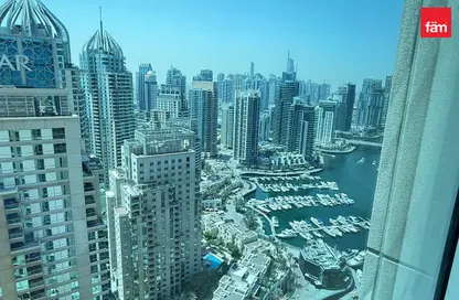 Apartment - 3 Bedrooms - 3 Bathrooms for rent in Marina Heights - Dubai Marina - Dubai