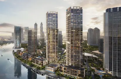 Apartment - 1 Bedroom - 2 Bathrooms for sale in Peninsula Four - Peninsula - Business Bay - Dubai