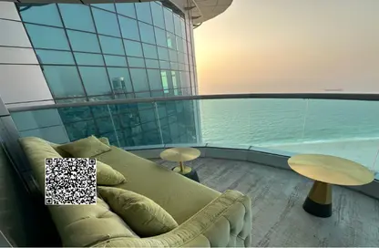 Apartment - 2 Bedrooms - 3 Bathrooms for rent in Ajman Corniche Residences - Ajman Corniche Road - Ajman