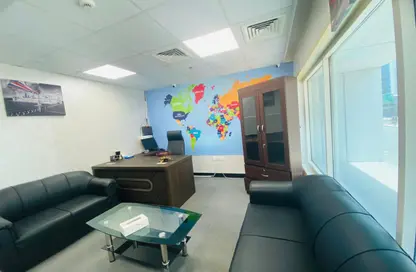 Office Space - Studio - 1 Bathroom for rent in Al Rostamani Building - Port Saeed - Deira - Dubai