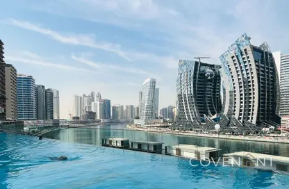 Apartment - Studio - 1 Bathroom for rent in Binghatti Canal - Business Bay - Dubai