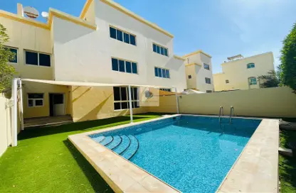 Pool image for: Apartment - 4 Bedrooms - 6 Bathrooms for rent in Khalifa City A Villas - Khalifa City A - Khalifa City - Abu Dhabi, Image 1