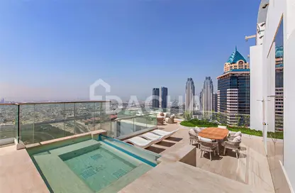 Apartment - 3 Bedrooms - 5 Bathrooms for rent in One of One Luxury Residences - Business Bay - Dubai