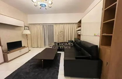 Living Room image for: Apartment - 1 Bathroom for sale in Glamz by Danube - Glamz - Al Furjan - Dubai, Image 1
