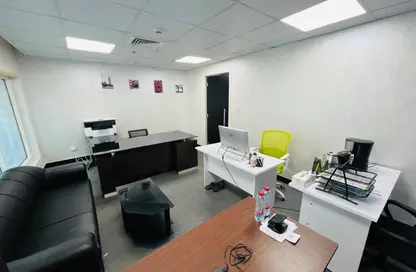 Office Space - Studio - 1 Bathroom for rent in Al Rostamani Building - Port Saeed - Deira - Dubai