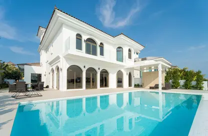 Villa - 5 Bedrooms - 6 Bathrooms for rent in Garden Homes Frond M - Garden Homes - Palm Jumeirah - Dubai