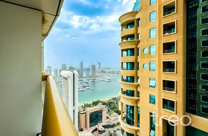 شقة - غرفة نوم - 2 حمامات للايجار في مساكن النخبة - دبي مارينا - دبي