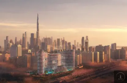 Penthouse - 1 Bedroom - 2 Bathrooms for sale in Binghatti Aquarise - Business Bay - Dubai
