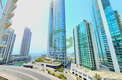 Apartment - 3 Bedrooms - 3 Bathrooms for rent in Dorra Bay - Dubai Marina - Dubai