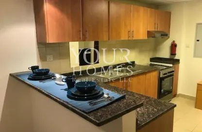 Apartment - Studio - 1 Bathroom for rent in Cricket Tower - Dubai Sports City - Dubai
