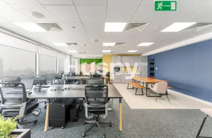 Office Space - Studio - 1 Bathroom for rent in Concord Tower - Dubai Media City - Dubai
