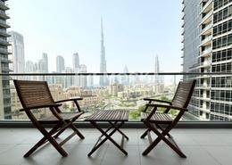 صورةشرفة لـ: شقة - 2 غرف نوم - 3 حمامات للبيع في البرج الجنوبي 2 - الجناح الجنوبي - دبي وسط المدينة - دبي, صورة 1