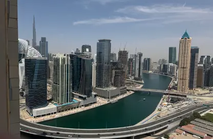شقة - غرفة نوم - 1 حمام للايجار في آمنة - مدينة الحبتور - الخليج التجاري - دبي
