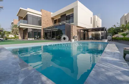 Pool image for: Villa - 6 Bedrooms - 7 Bathrooms for sale in The Field - DAMAC Hills - Dubai, Image 1