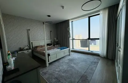 شقة - غرفة نوم - 2 حمامات للايجار في برج لا بلاج - الممزر - الشارقة - الشارقة