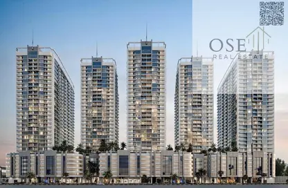 Apartment - 1 Bedroom - 2 Bathrooms for sale in Ajman Creek Towers - Al Rashidiya 1 - Al Rashidiya - Ajman