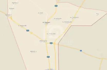 Map Location image for: Land - Studio for sale in Al Madam - Sharjah, Image 1
