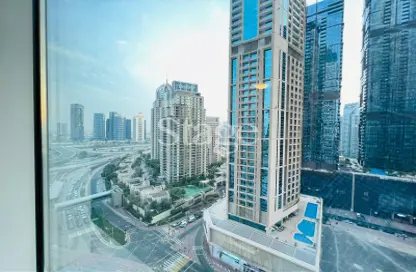 شقة - غرفة نوم - 2 حمامات للايجار في برج ماج 218 - دبي مارينا - دبي