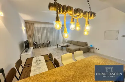 Living / Dining Room image for: Apartment - 1 Bedroom - 1 Bathroom for rent in Al Murad Tower - Al Barsha 1 - Al Barsha - Dubai, Image 1