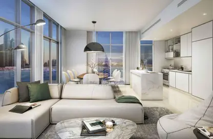 Apartment - 3 Bedrooms - 3 Bathrooms for sale in Palace Beach Residence - EMAAR Beachfront - Dubai Harbour - Dubai