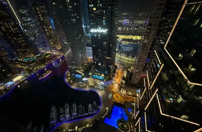 شقة - غرفة نوم - 2 حمامات للايجار في بوابة المارينا 2 - مارينا جيت - دبي مارينا - دبي