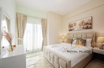 شقة - غرفة نوم - 2 حمامات للايجار في لوكي 1 ريزيدينس - قرية الجميرا سركل - دبي